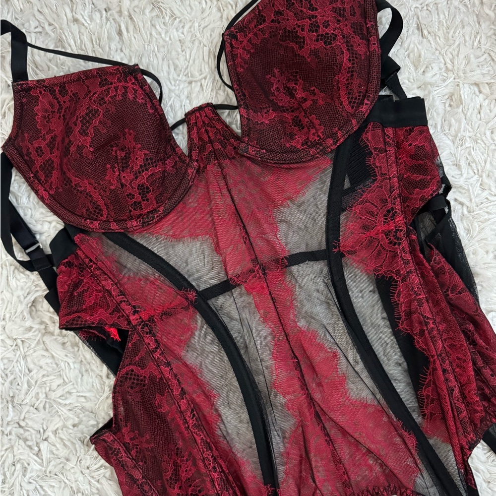 VS Corset with Stockings